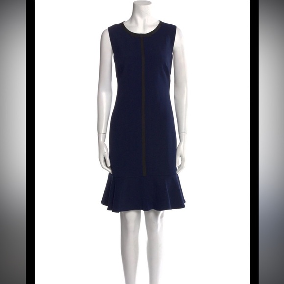 Karl Lagerfeld Flounced Skirt Dress - Picture 1 of 8